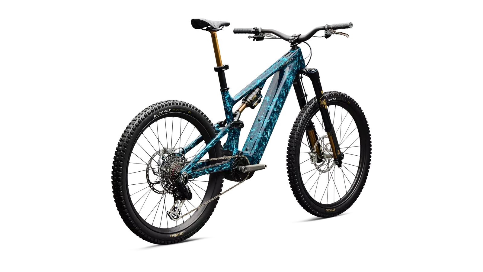 2026 Specialized Levo S-Works LTD G4 E-Bike - Astral Blue / Dark Navy / Chrome Strata