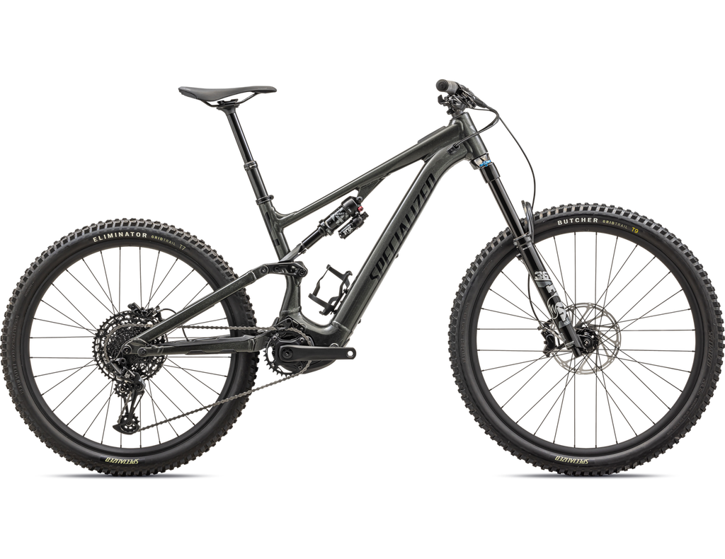 2024 Specialized TURBO Levo SL Comp 29" UL Alloy Mountain Bike - S2, GLOSS CHARCOAL / SILVER DUST / BLACK