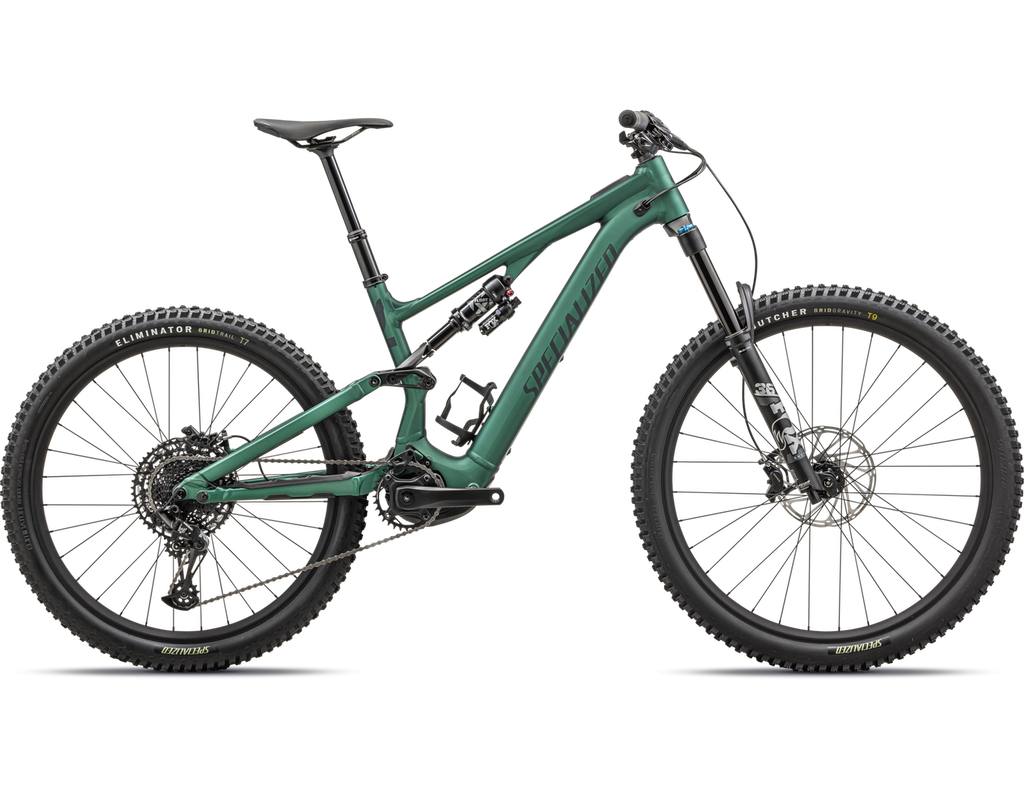 2024 Specialized TURBO Levo SL Comp 29" UL Alloy Mountain Bike - S3, SATIN PINE GREEN / FOREST GREEN