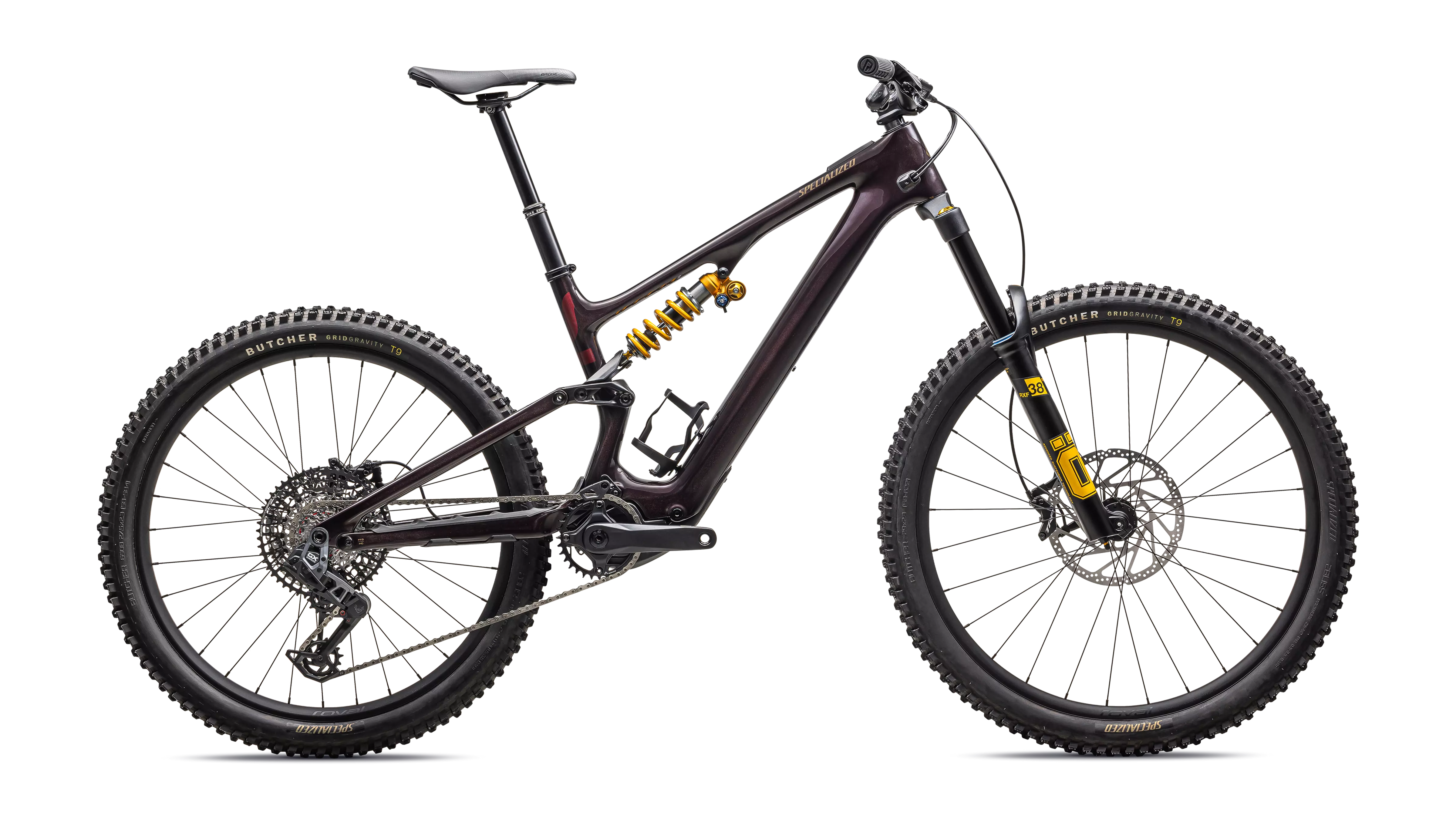 2025 Specialized Levo Sl Ohlins Coil Ul Bike Solidity / Maroon / Burnt Gold Metallic S5