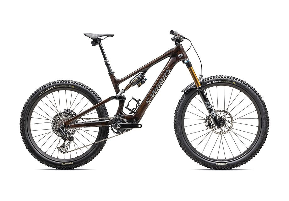 2025 Specialized levo sl S-Works carbon ul bike brown tint / gunmetal impasto / ashen grey / brushed liquid metal s1