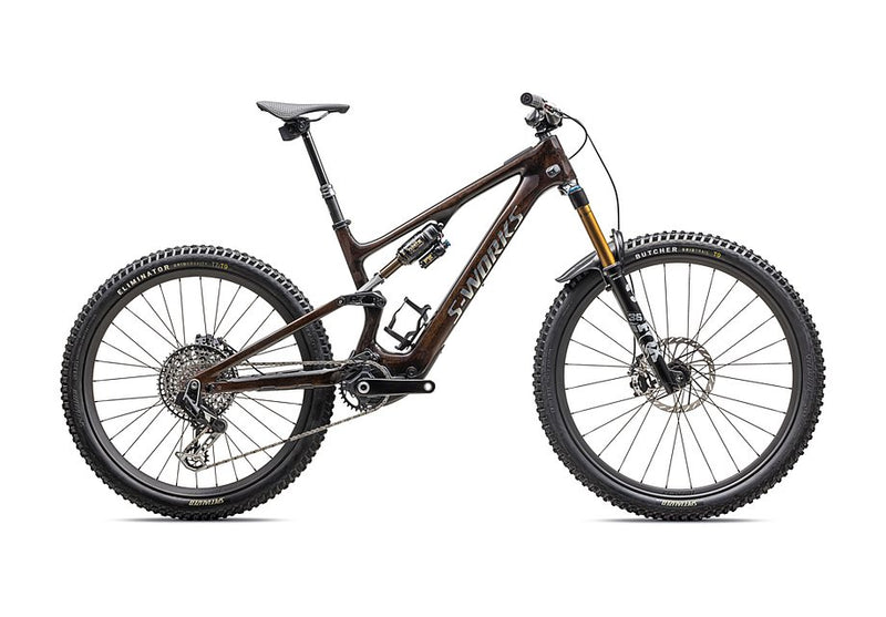 2025 Specialized levo sl S-Works carbon ul bike brown tint / gunmetal impasto / ashen grey / brushed liquid metal s6