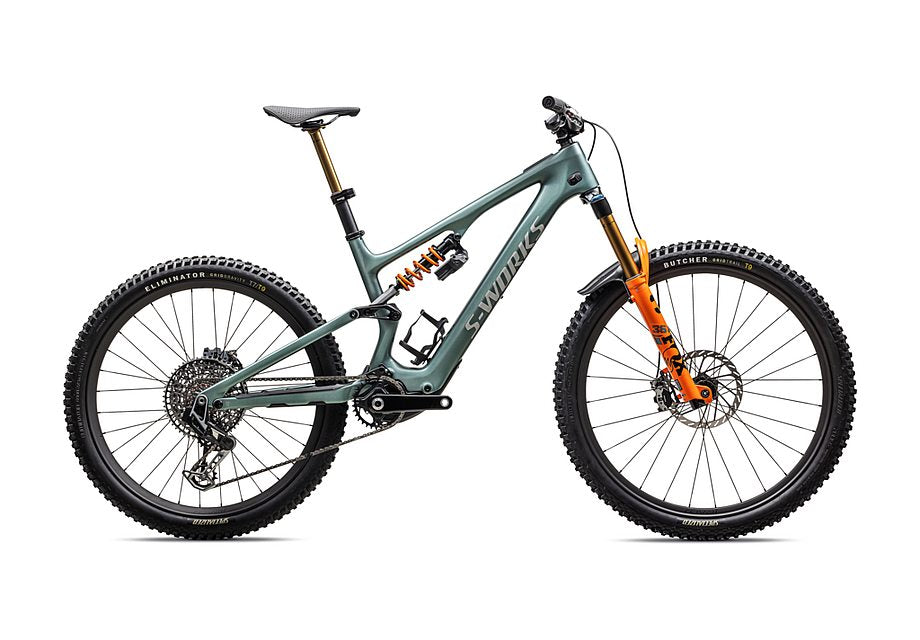 2025 Specialized levo sl S-Works ltd ul bike gloss fjord metallic / dolomite metallic s6