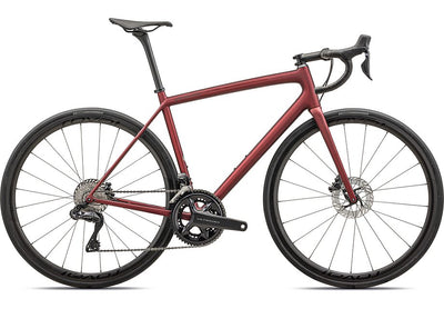 2024 Specialized Aethos Pro Udi2 Bike Satin Red Sky / Red Onyx 61