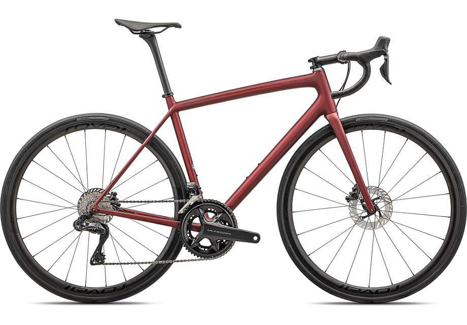 2024 Specialized Aethos Pro Udi2 Bike Satin Red Sky / Red Onyx 52