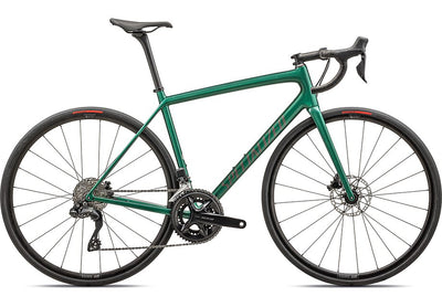 2024 Specialized Aethos Comp Bike Gloss Metallic Pine Green Smoke 56