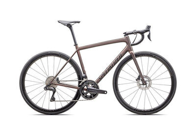 2025 Specialized aethos pro udi2 bike satin carbon / red pearl / black 52
