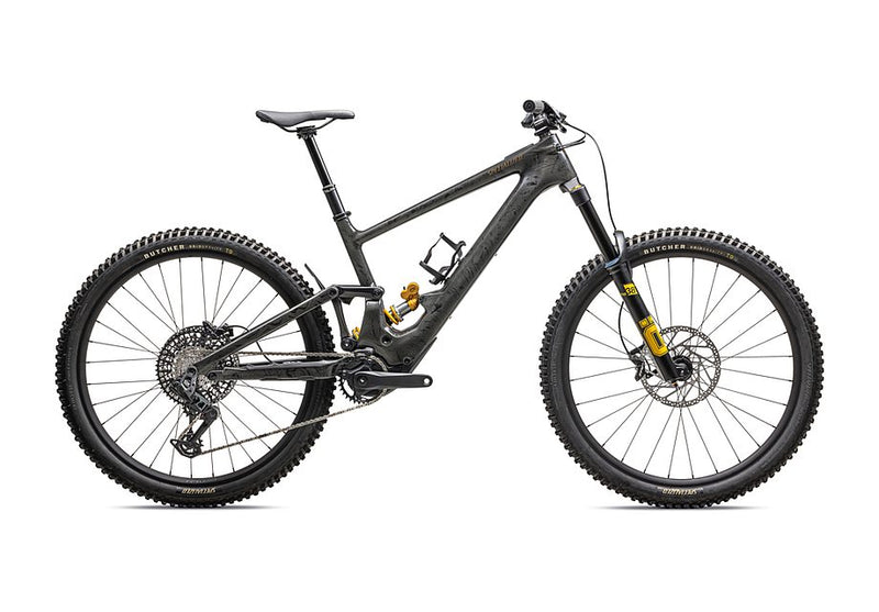 2025 Specialized kenevo sl ohlins coil ul bike charcoal tint /  cool grey strata / burnt gold metallic s5