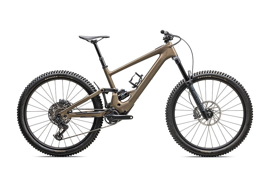 2025 Specialized kenevo sl comp carbon ul bike burnt gold metallic / black liquid metal s5