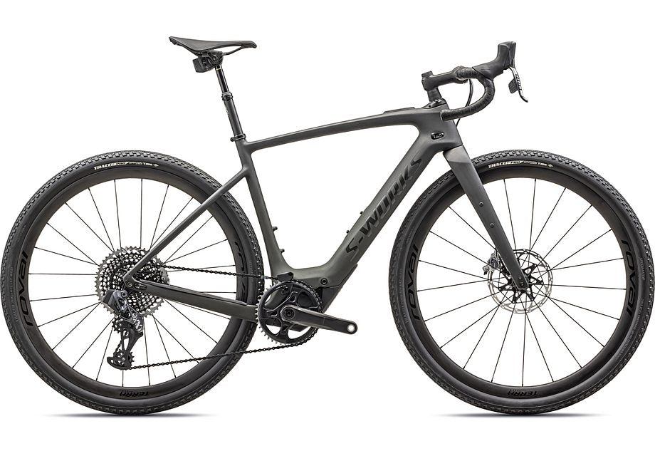 2024 Specialized creo sl S-Works carbon bike satin forest green carb dark moss green speckle 49