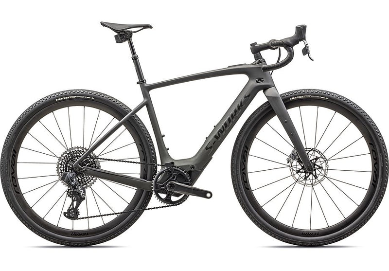 2024 Specialized creo sl S-Works carbon bike satin forest green carb dark moss green speckle 58
