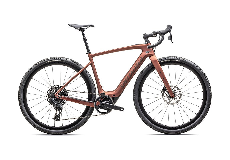 2025 Specialized creo sl expert carbon ul bike satin copper / red pearl / doppio 52