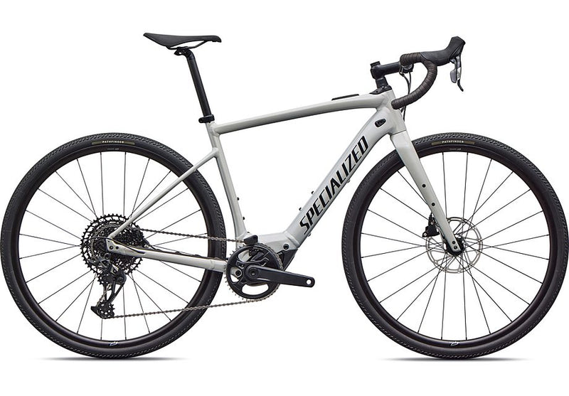 2026 Specialized Creo Sl E5 Comp Bike Gloss Dolomite Metallic/Dark Navy Metallic 58