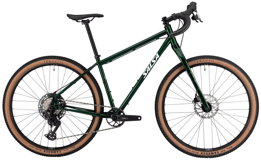 Salsa Fargo Apex AXS Transmission Bike - 29" Steel Peat Moss Small