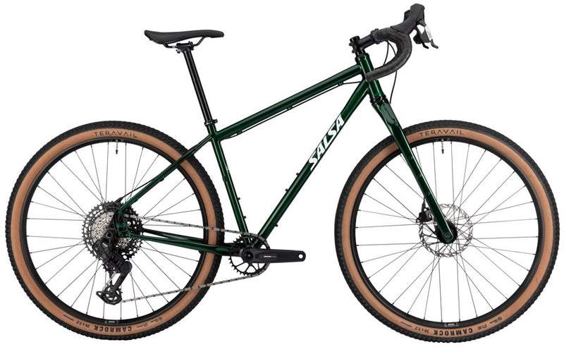Salsa Fargo Apex AXS Transmission Bike - 29" Steel Peat Moss Medium