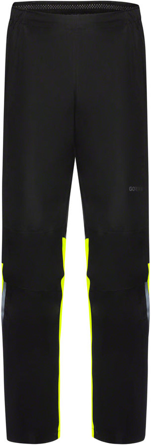 Gorewear Glidewheel Gore-Tex Pants - Black/Yellow Mens Large