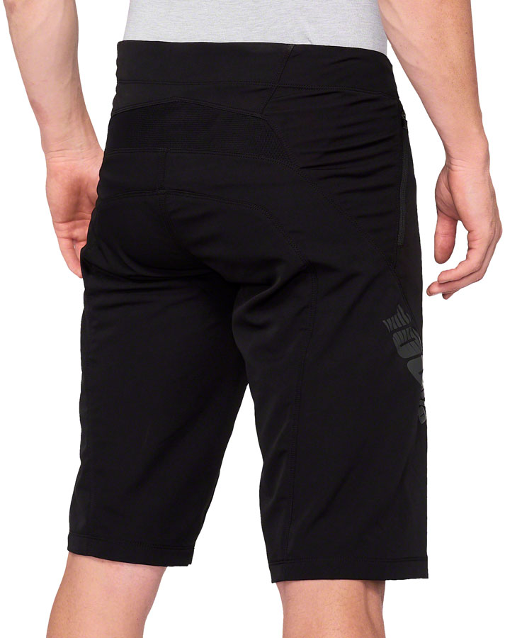100% Airmatic Shorts - Black Mens 28