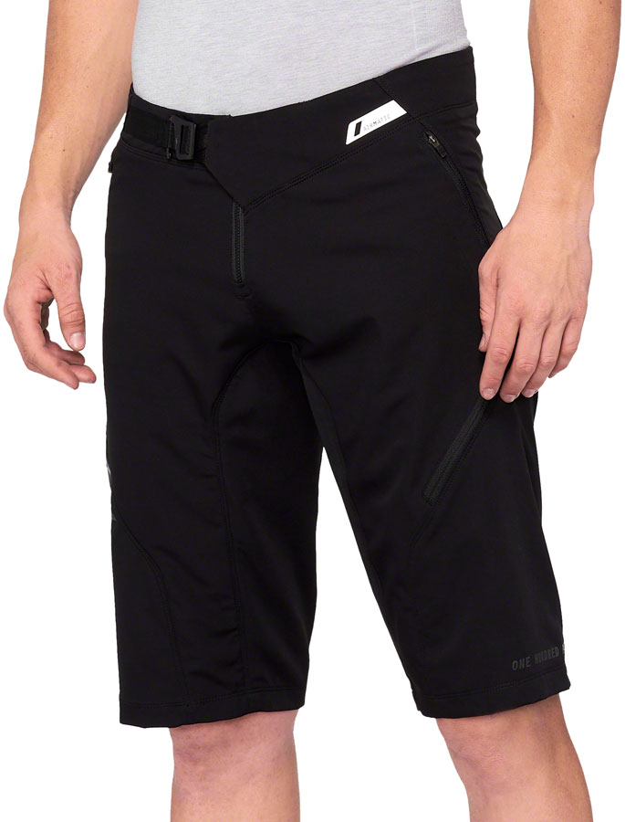 100% Airmatic Shorts - Black Mens 28