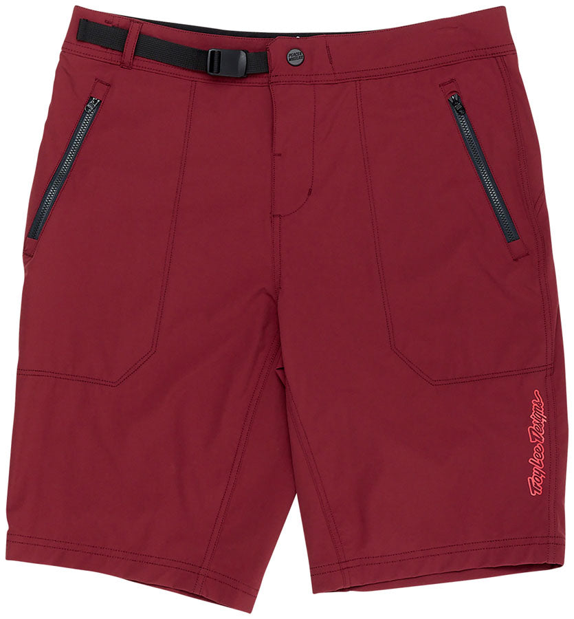 Troy Lee Designs Skyline Trail Shorts – Mono Oxblood 30