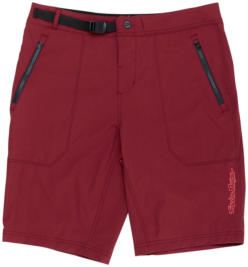 Troy Lee Designs Skyline Trail Shorts – Mono Oxblood 32