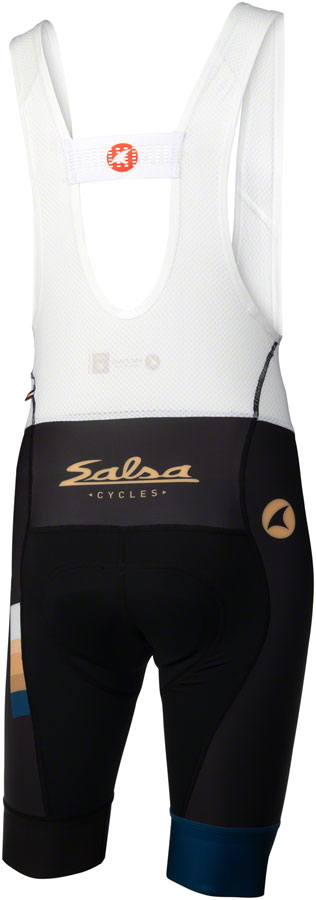 Salsa Team Polytone Mens Jersey - Goldenrod Dark Blue w/ Stripes X-Large