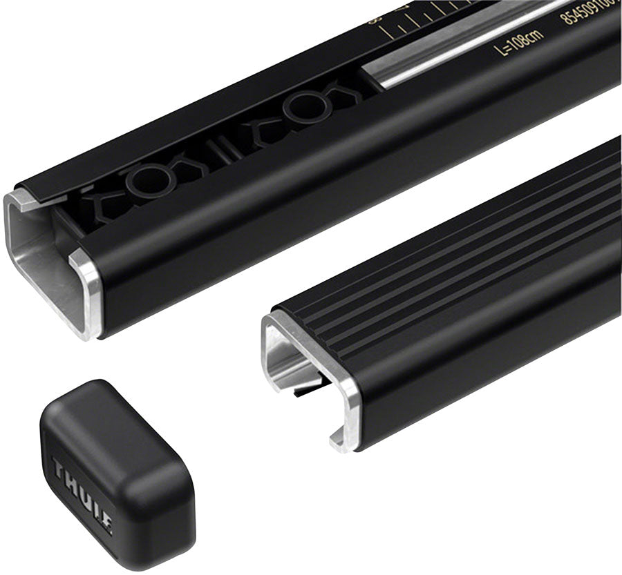 Thule 712500 Squarebar 150 60" Pair Black
