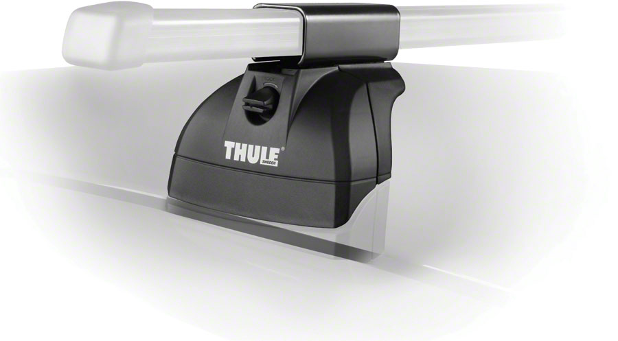 Thule 460 Podium Foot Pack Tower Set: Fits Rectangular Bar 4-Pack