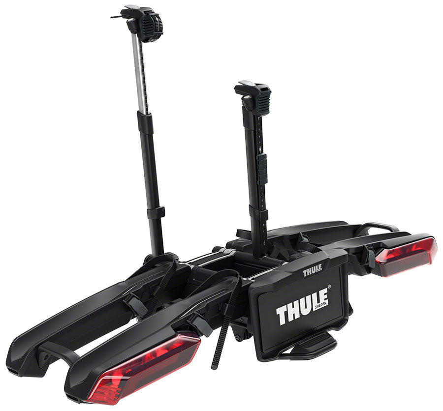 Thule Epos Platform Hitch Bike Rack With Lamp Kit - 2-Bike 1-1/4" 2" Receiver BLK