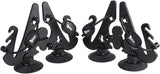 SeaSucker Pallavicini Ski Rack - Holds 2 Pair W/Poles or 2 Snowboards Black