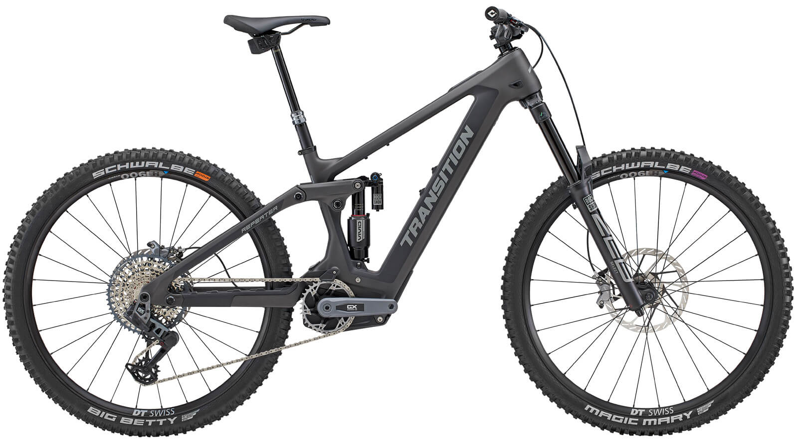 2024 Transition Repeater PT 29" Cabon Complete E-Bike - GX AXS Build