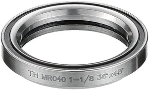 FSA Stainless ACB Bearing 1-1/8" Diameter 36x45° Contact Angle Headset Use – Stainless Steel
