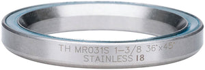 FSA Stainless ACB Bearing 1-3/8" 36°x45° - Silver