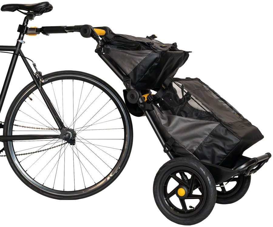 Burley Travoy Upper Market Bag - 2023 Black