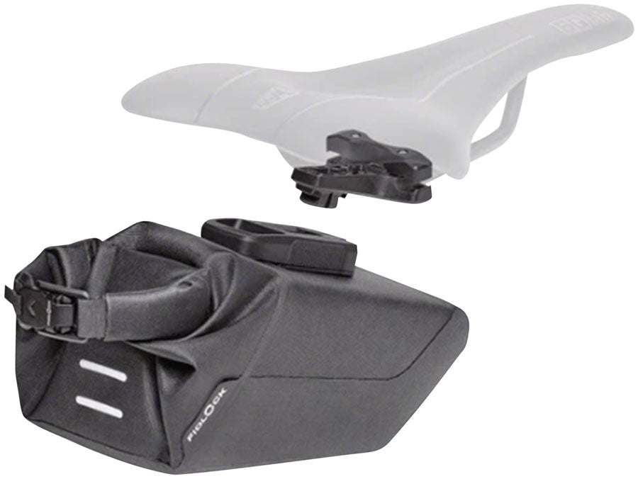 Fidlock Pinclip Saddle Bag and Base - Medium Black