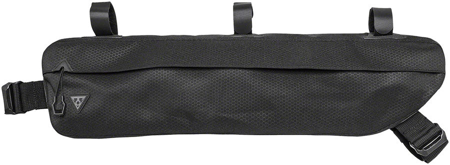 Topeak MidLoader 6.0L Velcro Straps 21.5x5.3x2.4` 366 c.i. Black