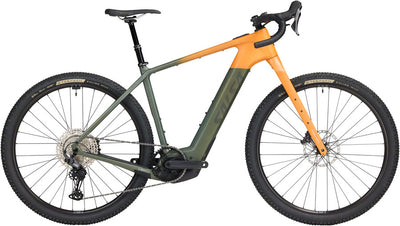 Salsa Tributary C GRX 820 Ebike - 29" Carbon Dark Pine/Terracotta Medium