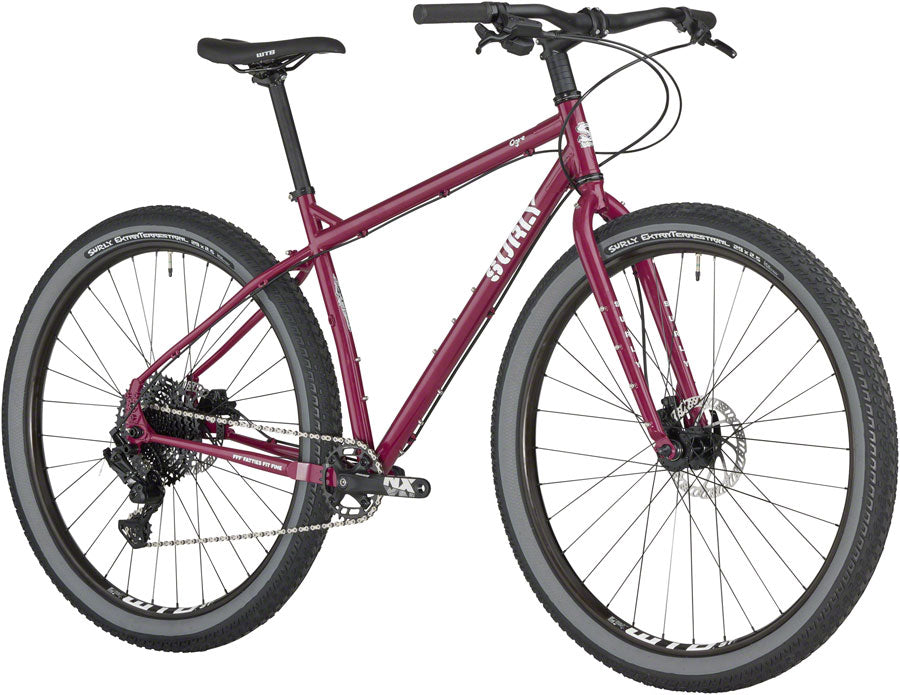 Surly Ogre Bike - 29" Steel Fermented Plum Medium