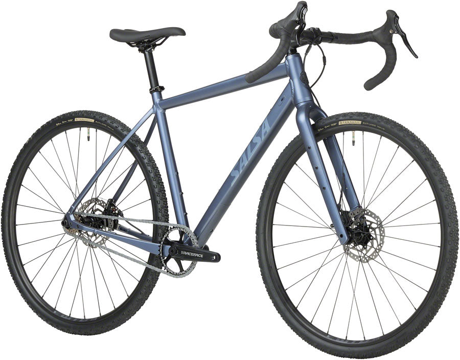 Salsa Stormchaser Single Speed Bike - 700c Aluminum Charcoal Blue 49cm