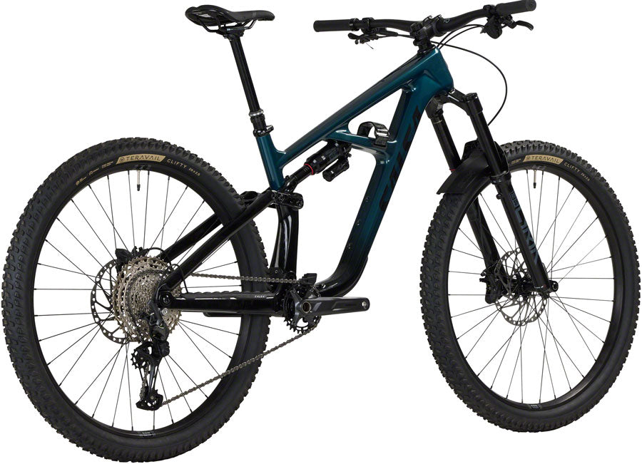 Salsa Blackthorn 145 C Deore 12 Bike - 29" Carbon Black / Slate Large