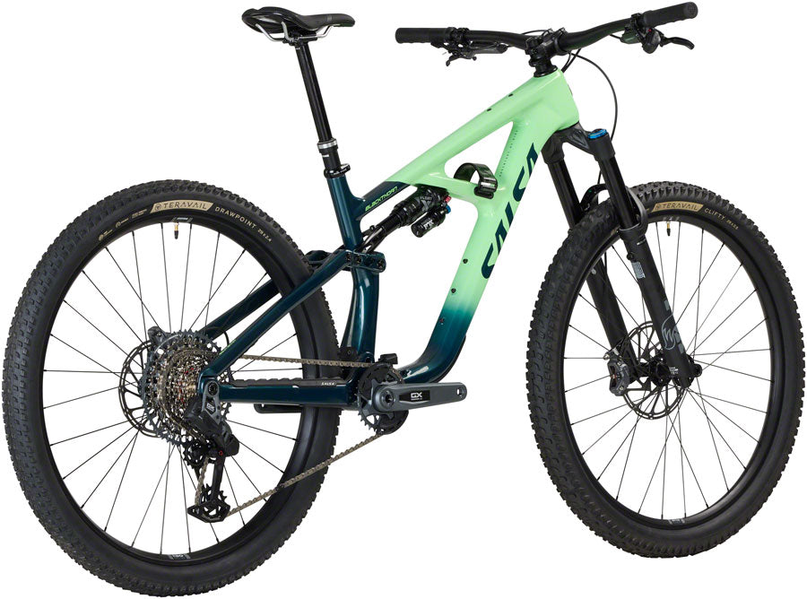 Salsa BLKthorn 125 C GX AXS Transmission Bike - 29" Carbon Slate / Citrus Medium