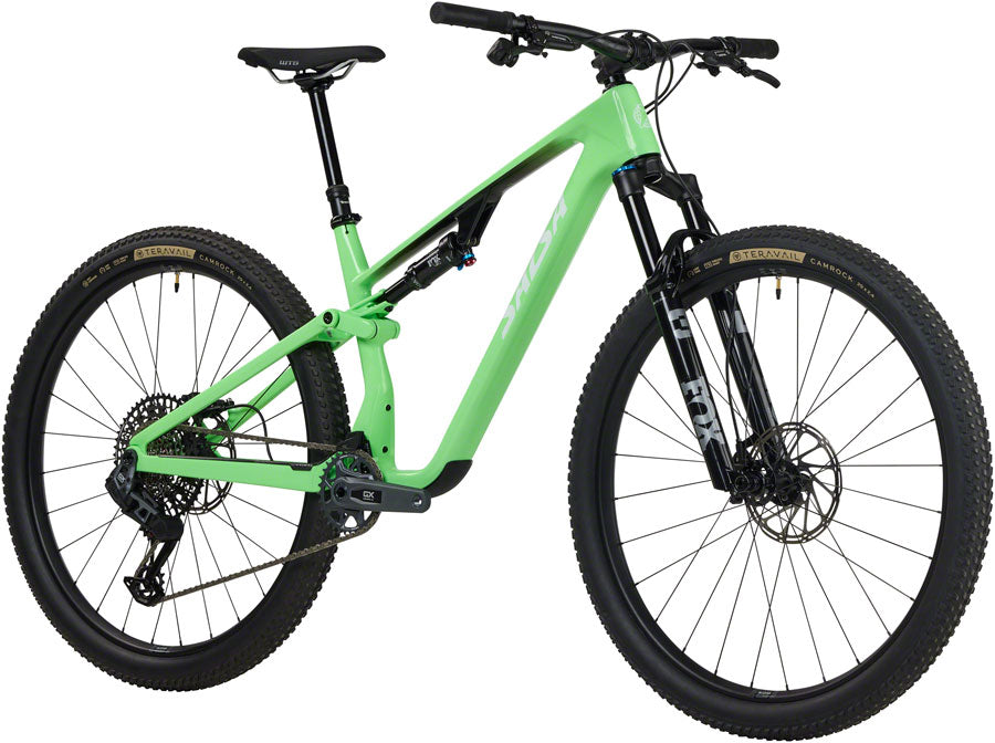 Salsa Spearfish C Deluxe GX AXS Transmission Bike - 29" Carbon Citrus Green Small