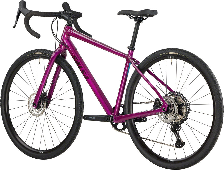 Salsa Journeyer Drop Bar GRX 610 1x12 Bike - 700c Aluminum Dark Magenta 57cm