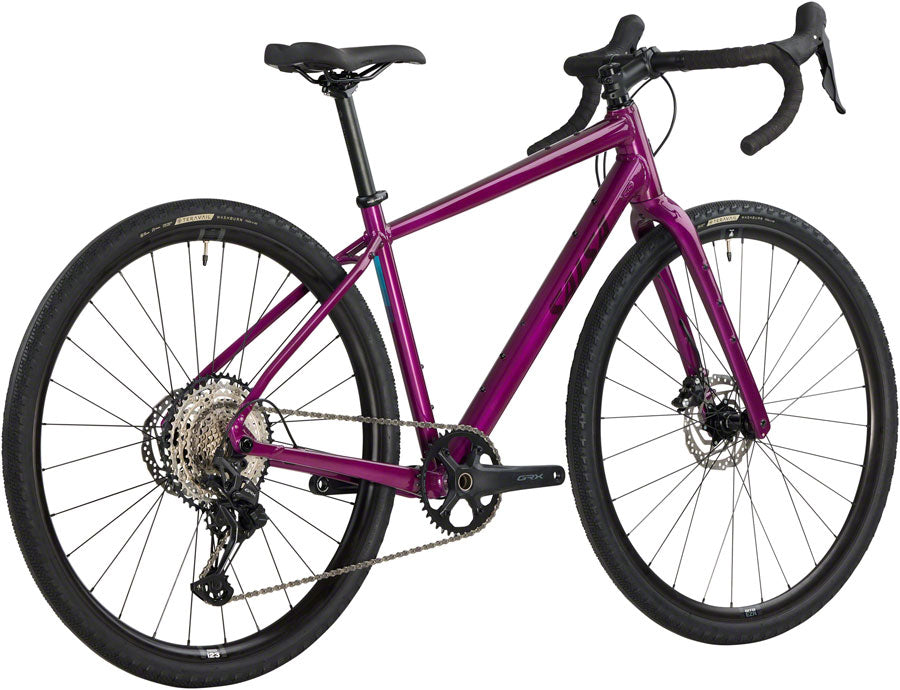 Salsa Journeyer Drop Bar GRX 610 1x12 Bike - 700c Aluminum Dark Magenta 49cm