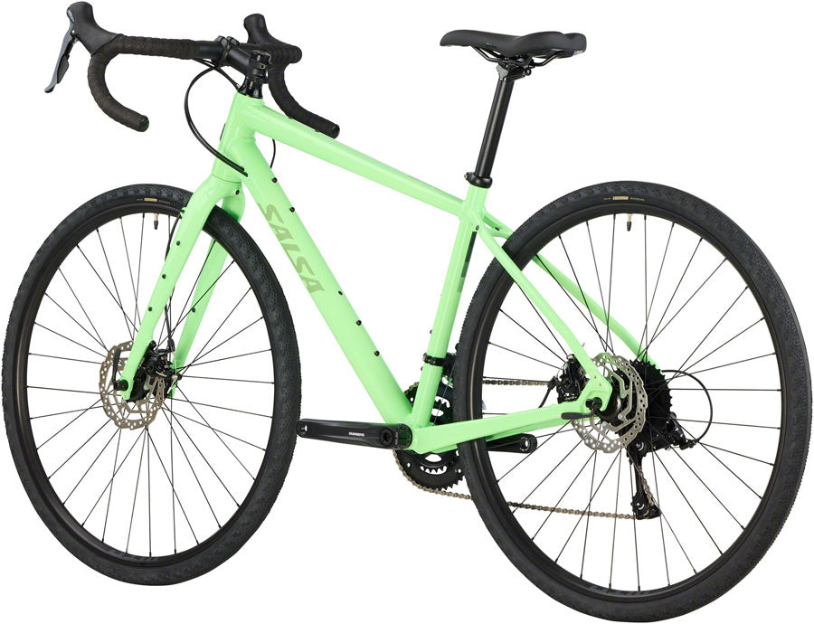 Salsa Journeyer Drop Bar Sora 2x9 Bike - 700c Aluminum Citrus Green 53cm