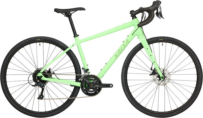 Salsa Journeyer Drop Bar Sora 2x9 Bike - 700c Aluminum Citrus Green 53cm