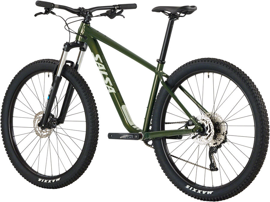 Salsa Rangefinder Deore 10 29 Bike - 29" Aluminum Dark Moss Green Medium