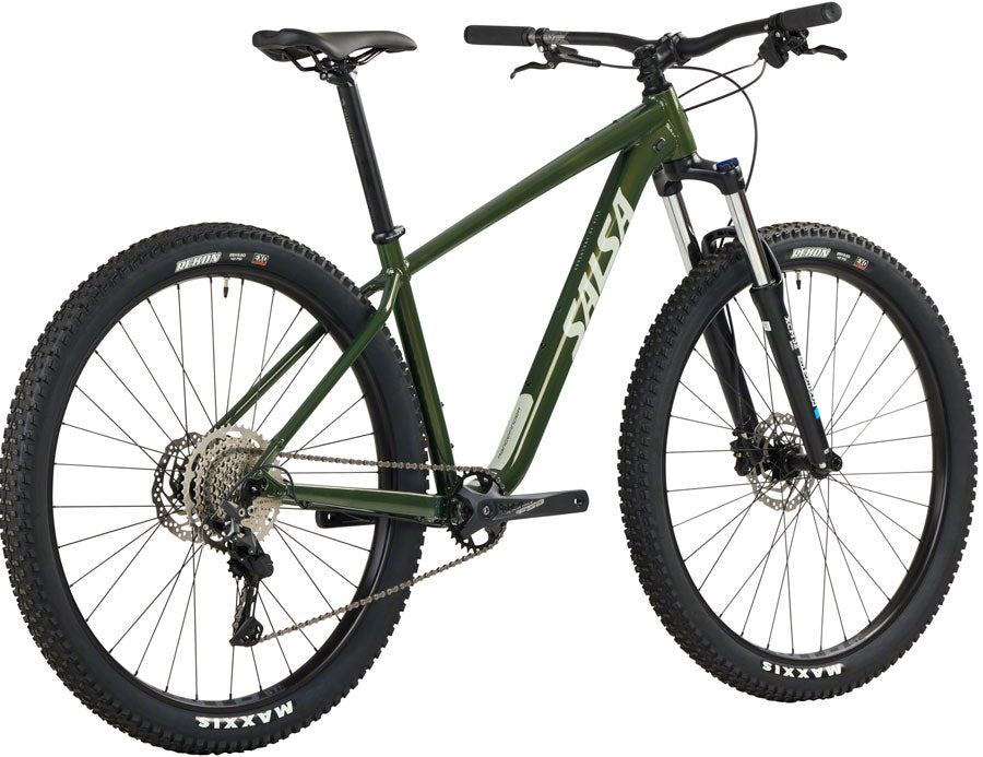 Salsa Rangefinder Deore 10 29 Bike - 29" Aluminum Dark Moss Green X-Large