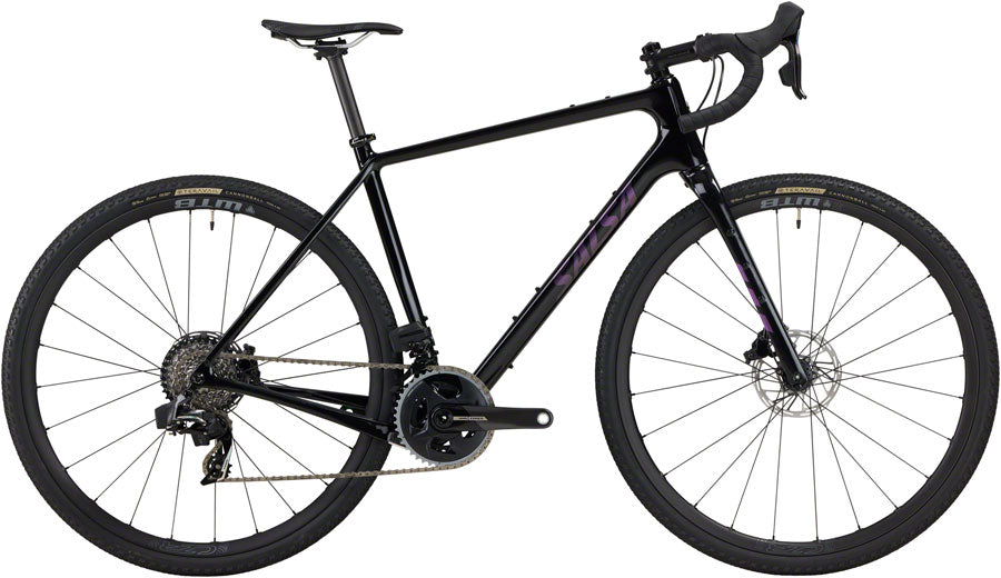 Salsa Warbird C Force AXS Wide Bike - 700c Carbon Gloss Black 61cm