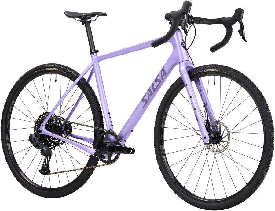 Salsa Warbird C Rival GX Eagle AXS Bike - 700c Carbon Lilac 59cm