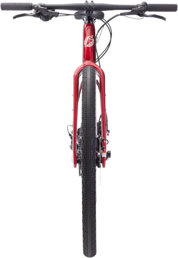 Salsa Confluence Flat Bar Essa 8 eBike - 700c Aluminum Canyon Red MD
